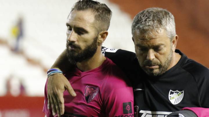 "El Málaga está en peligro"