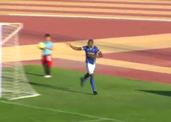 El primer gol de Mathias Pogba en España: ¡triple celebración!