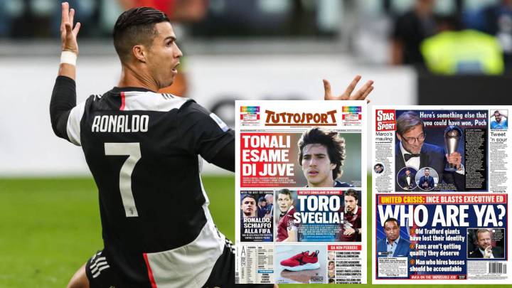 Turín se solidariza con la 'bofetada' de Cristiano a la FIFA