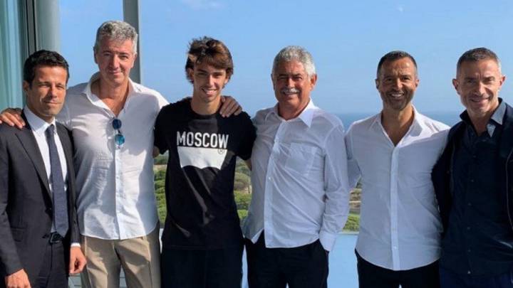 Vieira explica los detalles del fichaje de Joao Felix y la comisión de Jorge Mendes