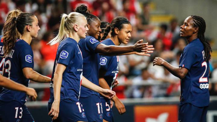Jugadoras del PSG.