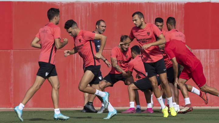 Jordán se ha hecho con un puesto en el once titular del Sevilla en su primera temporada.