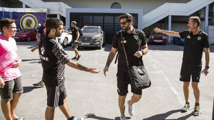 Jesús Muñoz inicia el reto de sacar al Hércules del pozo
