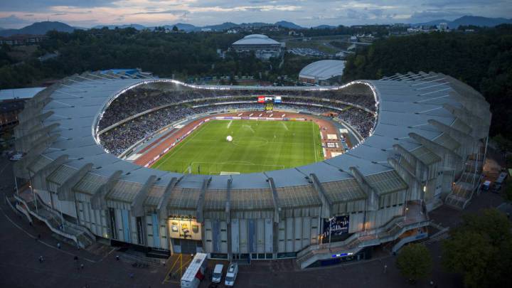 Anoeta, estadio de la Real Sociedad.