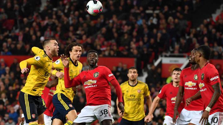 Empate a decepción entre Manchester United y Arsenal