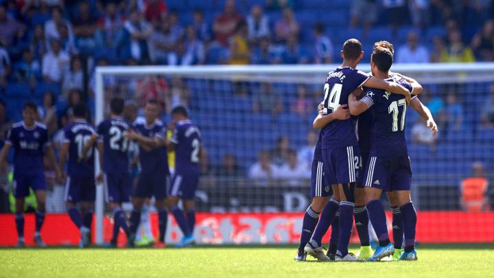 Primera victoria del Pucela desde el ascenso por más de un gol