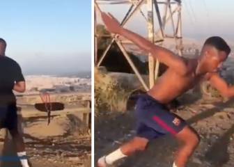 El duro entrenamiento de Ansu Fati que evidencia su gran forma