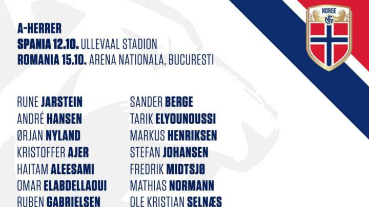 Odegaard lidera la potente lista de Noruega frente a España