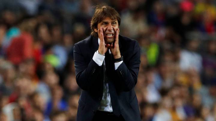 Antonio Conte, entrenador del Inter de Milán.