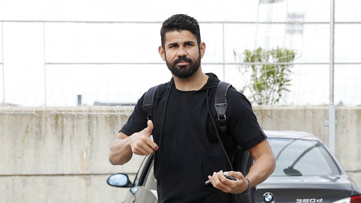 Diego Costa, delantero del Atlético de Madrid