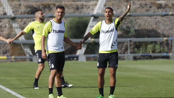 Viera entrenando Las Palmas