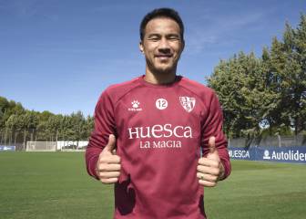 Okazaki amenaza a su querido Málaga, que quiere huir del descenso