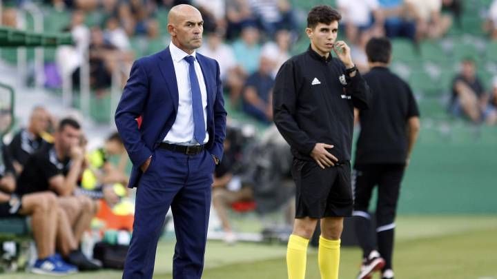PACO JEMEZ en el ELCHE - RAYO VALLECANO