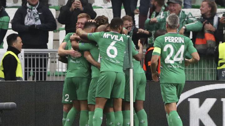 El Saint-Étienne vence por 1-0 al Lyon en el último minuto