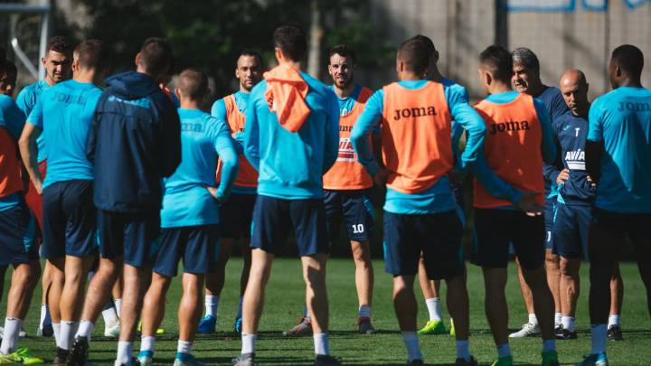 El entrenamiento del Eibar
