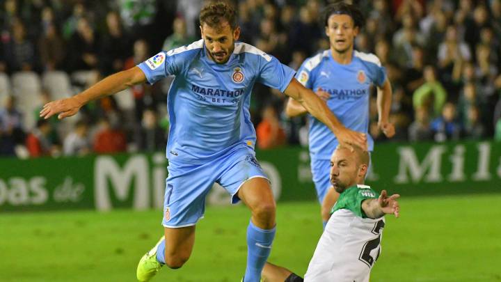 Stuani vuela hacia el pichichi: logra un gol por partido