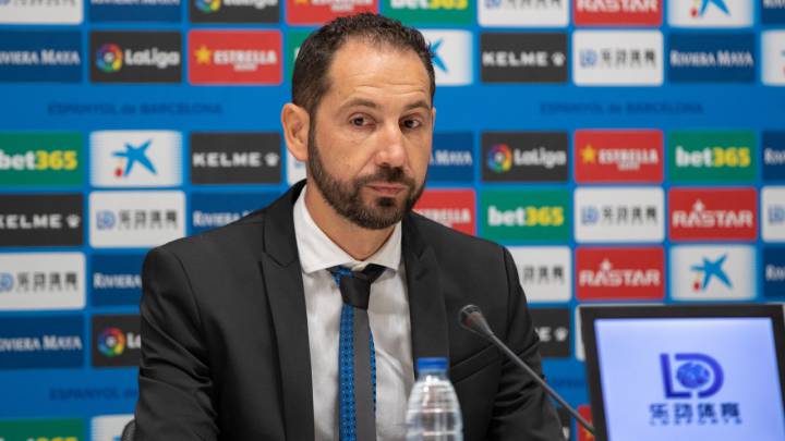 Machín: "Yo puedo ayudar al Espanyol y el Espanyol, a mí"