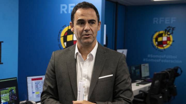 Velasco Carballo, presidente del Comité Técnico de Árbitros.