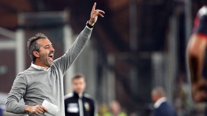 Giampaolo, destituido como entrenador del Milán.