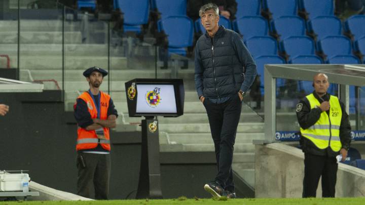IMANOL ALGUACIL entrenador de la REAL SOCIEDAD