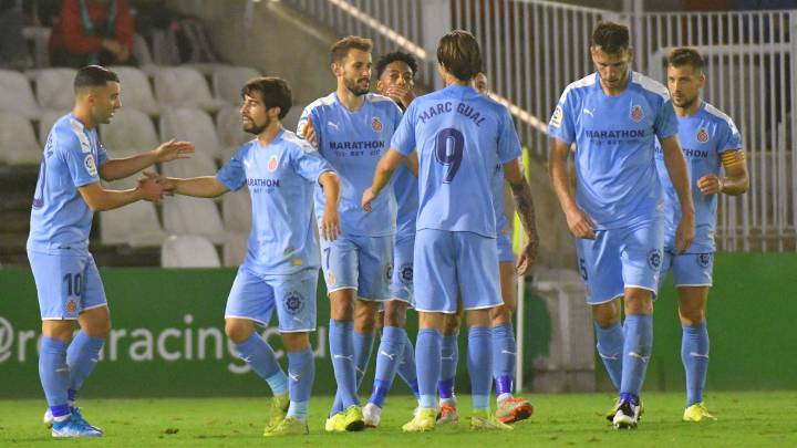 El Girona mejora los números de la temporada del ascenso a Primera