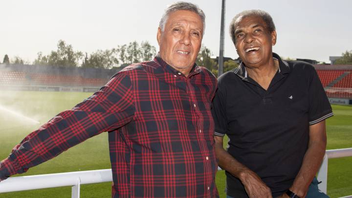 Cacho Heredia y Luiz Pereira posaron para AS.