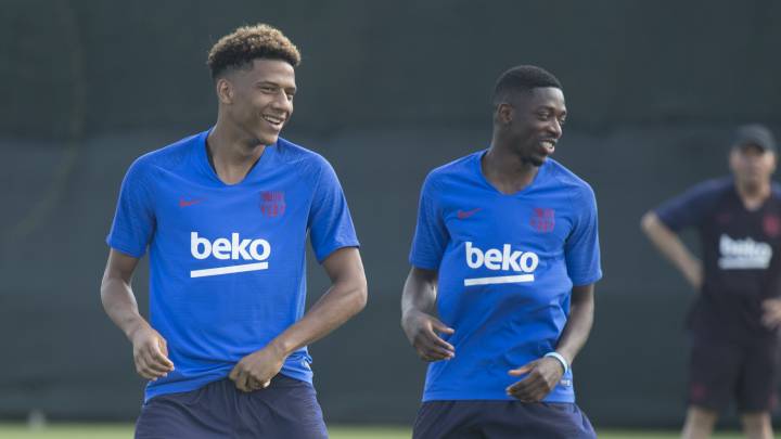 Todibo: "Dembélé es un chico serio y se cuida mucho"