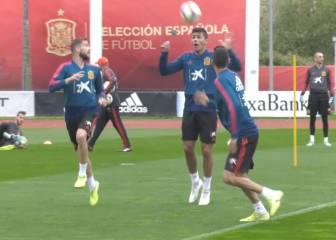 El perfecto 'que no caiga' que logró la selección española