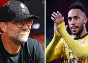 Klopp y Aubameyang, mejor entrenador y jugador de la Premier en septiembre