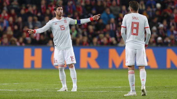 Ramos vio tarjeta amarilla y no jugará ante Suecia