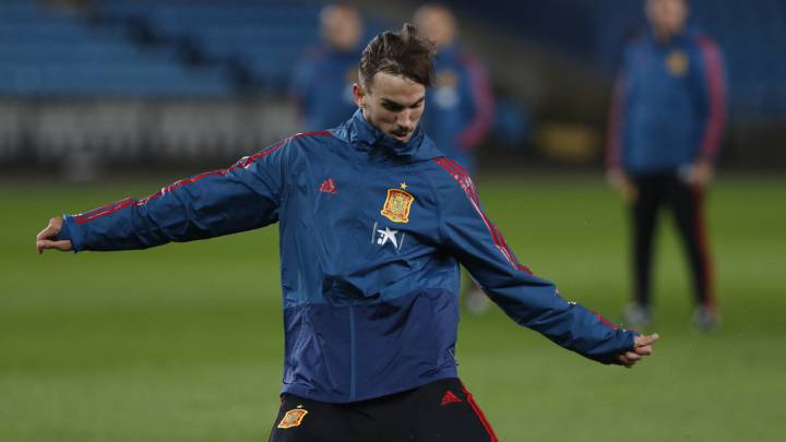 Fabián Ruiz con la Selección.