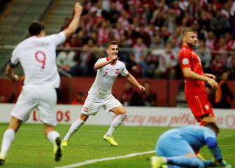 Frankowski sella el pase de Polonia a la Eurocopa 2020
