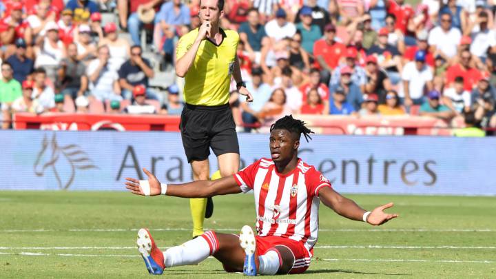 Sekou en el Almería-Lugo.