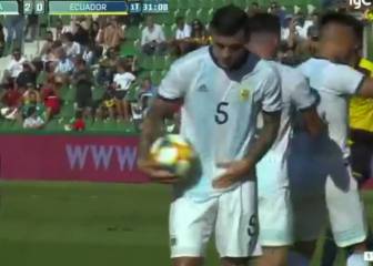 Saltaron chispas entre Paredes y Lautaro para tirar un penalti: el final es un ejemplo para todos