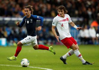 Francia empata ante Turquía y no consigue el liderato de grupo