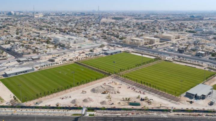 Avance notable en los campos de entrenamiento de Qatar 2022
