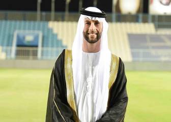 Pedro Conde, jeque del gol en Emiratos Árabes