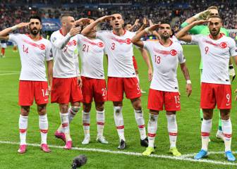 La UEFA investigará los saludos militares de los jugadores turcos