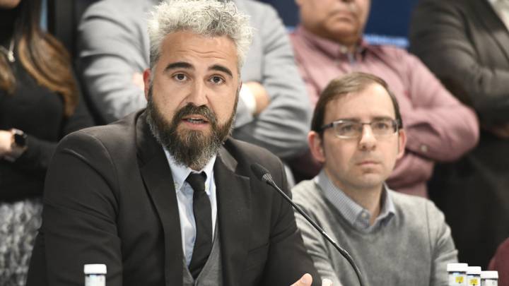 Rubén Alcaine, presidente de la Asociación de Clubes de Fútbol Femenino.