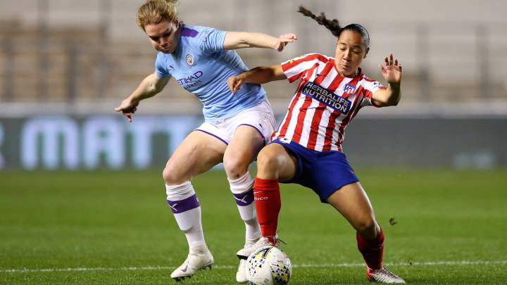 M. City - At. Madrid en directo: ida octavos Champions femenina