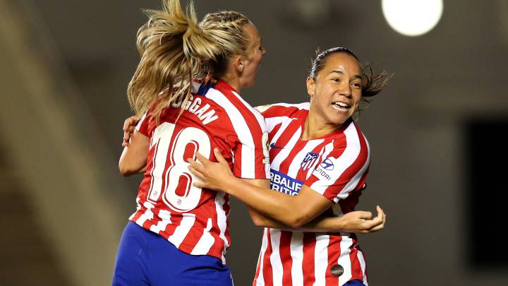 Un gol de Charlyn mantiene vivo al Atlético ante un gran City