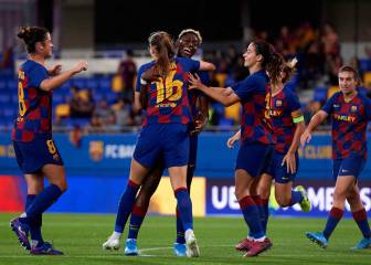 El Barça se exhibe y deja encarrilado el pase a cuartos