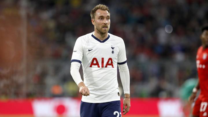 El centrocampista danés del Tottenham, Christian Eriksen, durante un partido.