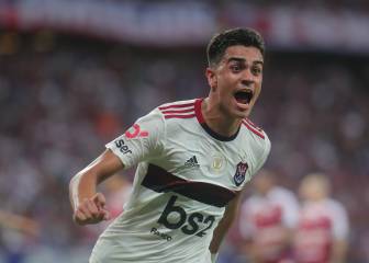 Reinier ya asombra con sus goles en Flamengo: apunta alto