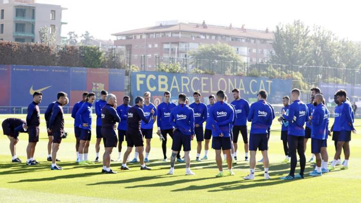 Valverde trabaja con toda la plantilla por primera vez esta temporada