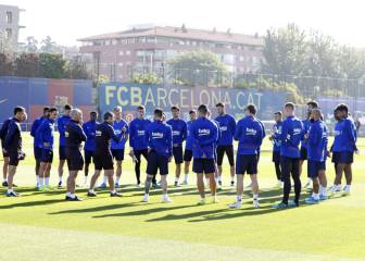 Valverde trabaja con toda la plantilla por primera vez esta temporada