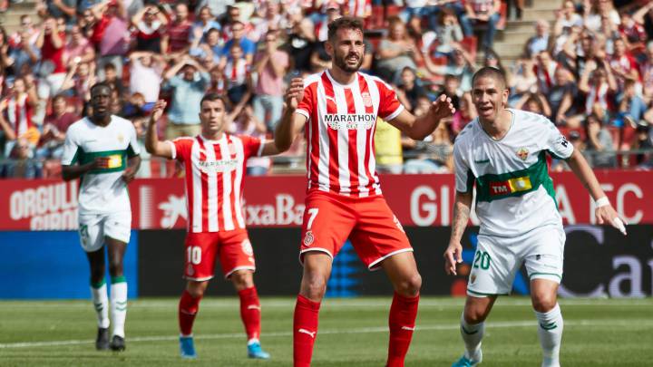El banquillo del Girona tiene la pólvora empapada