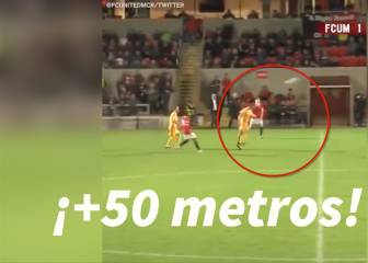 Bienvenidos al gol que nunca marcarán Hazard, Cristiano o Messi por mucho que lo entrenen