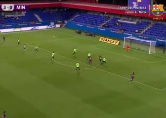 El Barça femenino y Aitana calcan el mejor gol de Messi