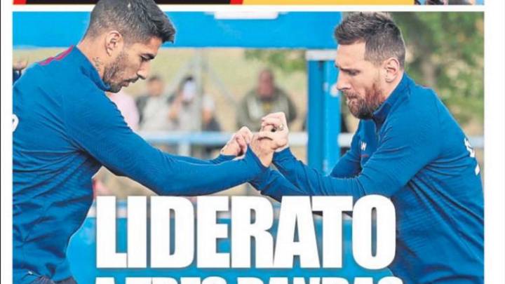 Tiempo para LaLiga en la prensa de Barcelona